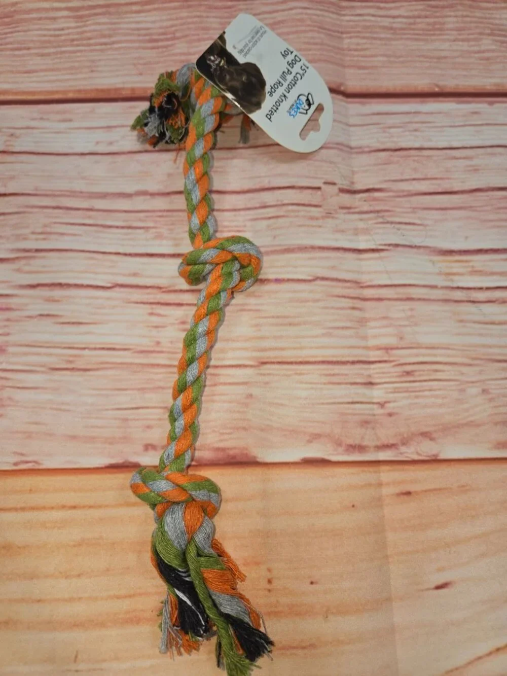 Dukes Pet Knotted Dog Pull Rope Toy 3-Pack Set